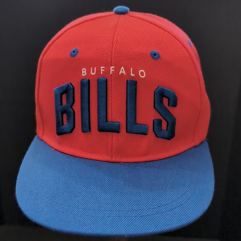 Budweiser,Buffalo Bills Red/Blue NFL Snapback Hat.